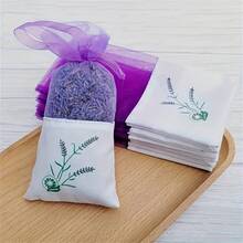 10 piezas de bolsas de fragancia con aroma a lavanda - AromaRelax Delight, bolsillos de malla transparente para refrescar el aire, recuerdos perfectos para fiestas, regalos de vacaciones y decoración del hogar diaria - 10 piezas - Ver 5