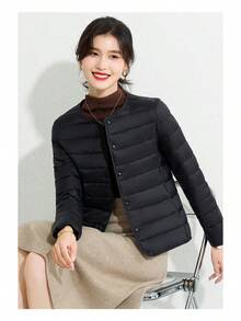 Women Sports Winter Coats - Lake Blue - View 3