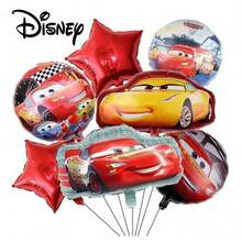 Aluminum Foil Balloon Set, Racing Banner, Swing, Racing Theme Birthday Party Decorations, Home And Party Decorations - Multicolor - View 7