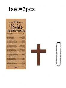 3/30pcs Vintage Leather Paper Bible Bookmarks, Index Cards, Memo Pads, Party Decorations, Gifts - Multicolor - View 13