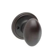 Copper Creek ek2020bc Pomo de puerta de paso forma de huevo Dummy Bronce toscano - Broncetoscano - Ver 1