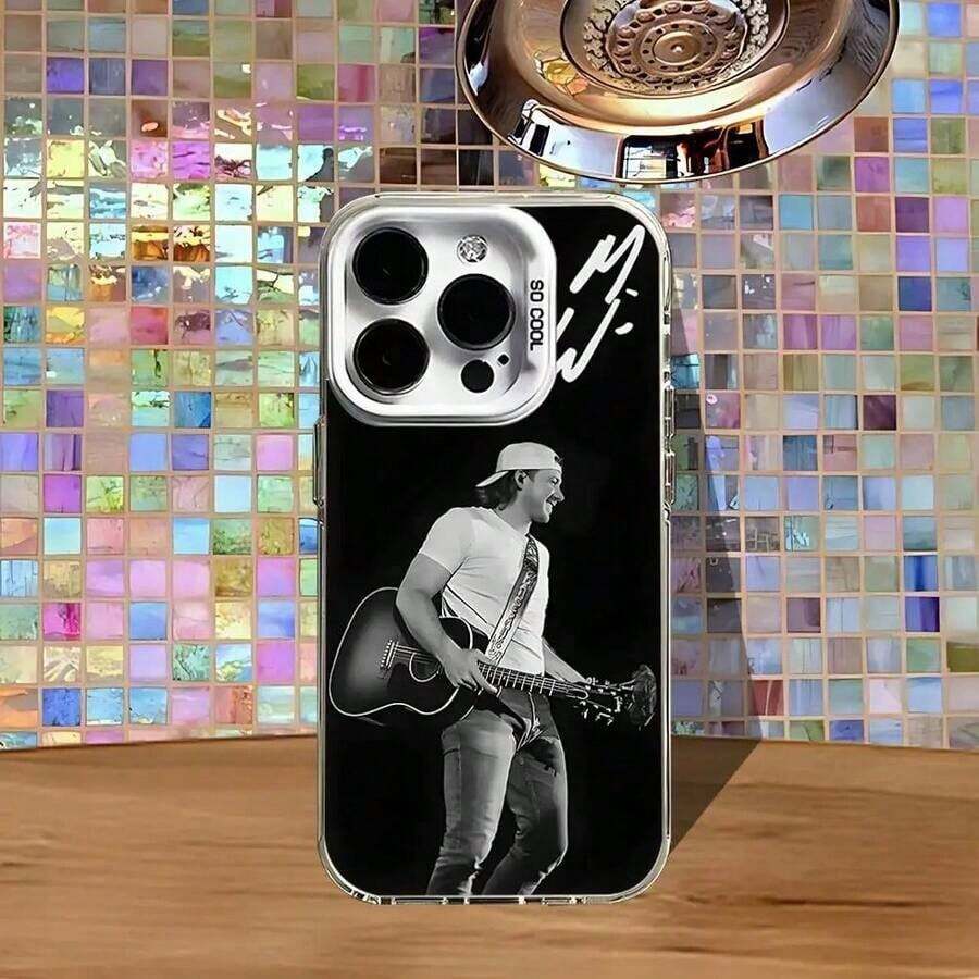 Funda de teléfono Morgan W-Wallen Cowgirls para 17,16,15,14,13,12,11,Pro,Air,Plus,E, cubierta blanca mate a prueba de golpes - Z1 - Ver 1