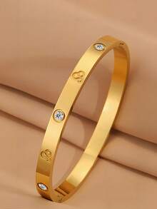 男女通用十二生肖祝福手链，18K镀金不锈钢材质，幸运符，送给爱人的礼物，生日礼物 - 生辰手鐲 - 查看 21