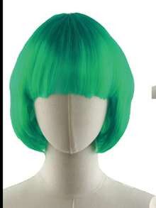 这款活力四射的波波头短假发，大胆前卫的彩色短假发，时尚的派对发型，适合女性，一年四季皆宜。它完美适用于圣诞派对、角色扮演、节日、生日、音乐节、聚会以及日常穿搭。它适合所有年龄段，也非常适合搭配其他节日服装。 - 彩色 - 查看 13
