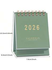 1 Lịch để bàn nhỏ gọn tối giản năm 2026, trang trí bàn làm việc màu trơn, lịch nhỏ từ 2025.7 - 2026.12, đồ dùng học tập, đồ trang trí bàn làm việc trường học và văn phòng, quà tặng cho bạn bè, đồ dùng học tập. - Nhiều màu - Xem 5