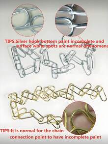 1pc Iron Hanger Hook,Simple Solid Durable Hanger Rack,Household - Multicolor - View 7