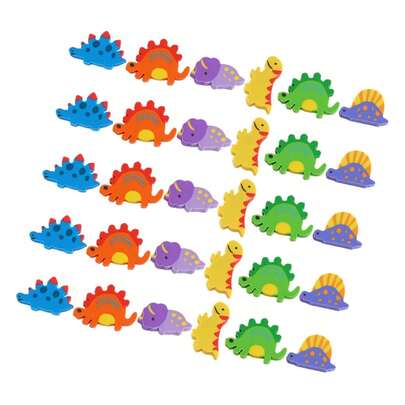 120pcs/60pcs Set Dinosaur Mini Erasers Gift Set - Cute Mini Erasers In Bulk Packaging, Suitable For Children's Learning Supplies And Collectible Gifts