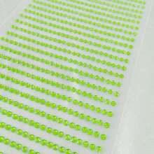 1040颗/包 彩虹色 3毫米 多色自粘水钻贴纸，闪亮珠宝贴花或化妆品配件，手工艺品 - 彩色 - 查看 20