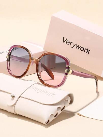  Kính mắt Verywork 1 chiếc, họa tiết hình học phối màu, phong cách Boho, mang hơi hướng nghỉ dưỡng, kiểu dáng vintage mới, thanh lịch, chất lượng cao, thiết kế thương hiệu dành cho nữ, thích hợp cho hoạt động ngoài trời, du lịch, chụp ảnh đường phố, lễ hội âm nhạc, kỳ nghỉ, phụ kiện, lựa chọn lý tưởng làm quà tặng.