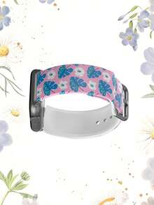 1pc Soft, Elastic & Breathable Replacement Wristband Strap For Apple Watch 38mm 40mm 41mm 45mm 44mm 42mm 49mm, Fashionable Casual Multi-Color Silicone Watch Band Compatible With Apple Watch Ultra Series, S10/SE/9/8/7/6/5/4/3/2/1 Smartwatch - Multicolor - View 5