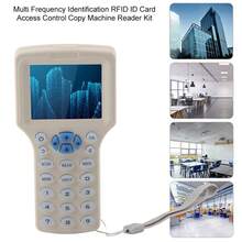 Multi Frequency Identification RFID ID Card Access Control Copy  Reader Kit - Blanco - Ver 5