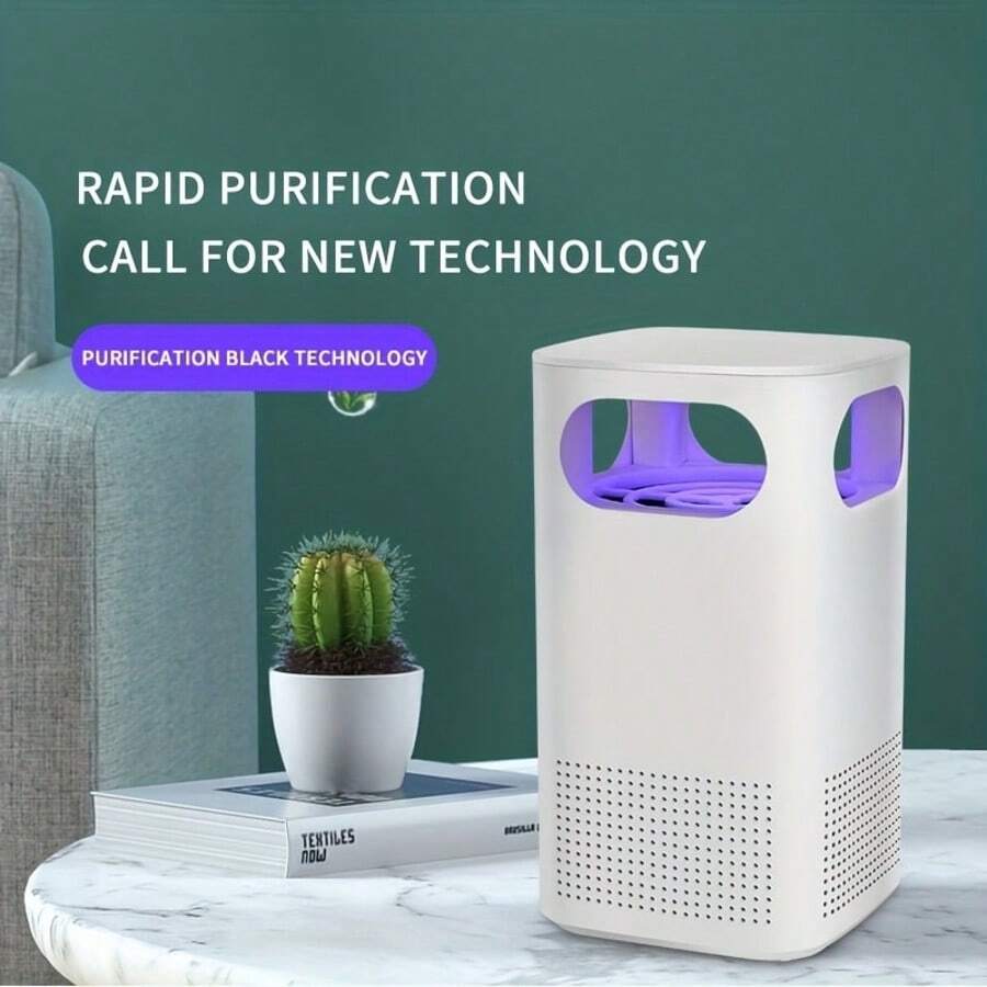 Efficient Anion Air Purifier: USB-Powered, Haze & Dust Removal For A Refreshing, Healthy Home, Bedroom & Office Environment - Multicolor - View 1