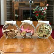 5/10 件装可重复使用可水洗布质面包发酵罩 - 荷叶边，3-4 英寸圆形罩，适用于酵母茶、啤酒酵母、奶酪和面包烘焙 - 布料材质，食品厨房收纳解决方案，面包制作用品，农舍风格厨房配件 - 卡其 - 查看 9