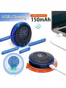 EMS面部按摩器，眼部提拉紧致，抗皱，V脸肌肉刺激美容仪 - 白色 - 查看 6