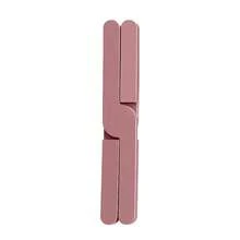 Almohadilla de silicona resistente al calor, plegable, antideslizante, para ollas, mantel individual, plato, soporte cruzado, posavasos, mesa de cocina - Negro - Ver 8