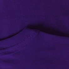 Creative Humor T-Shirt – Teddy Bear With Blood Bag And Funny Phrase - Purple - View 5