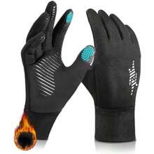 uantes para Frio Hombre Mujer, uantes Termicos para Nieve Impermeables de Invierno uantes Tactiles para Motociclista Bicicleta Correr Manejar Auto Hombres y Mujeres(G) - Multicolor - Ver 2
