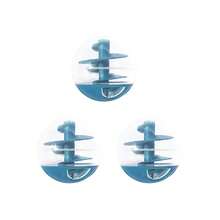 1pc Spiral Ball Shaped Slow Feeder Puzzle Toy For Cats - Blue - View 19