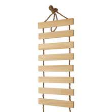 1pc Hanging Cat Climbing Tree, Suitable For Cat Cage, Cat Tower Or Cat Wall Shelf. Made Of Solid Wood, Max Load 12kg (26lbs) For Playing, Climbing And Resting - Ginger - View 9