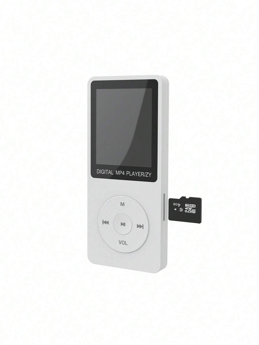 1 Pc MP3/MP4 Portable Sports Music Player 1.8-Inch Screen With 4G Memory Card And 3.5MM Earphones