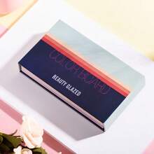 beauty glazed Matte And Pearlescent Eyeshadow Palette, High Pigment Eyeshadow Palette, Glossy Cream Pearlescent Metallic Shimmer Travel Eyeshadow Palette - Multicolor - View 5