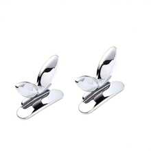 4pcs Toilet Seat Lift Handles - No Battery Required, Easy Installation Bathroom Accessory, Gold Butterfly Design, Durable Space-Saving, Suitable For Elderly And Disabled, Bathroom Decor - Multicolor - View 10