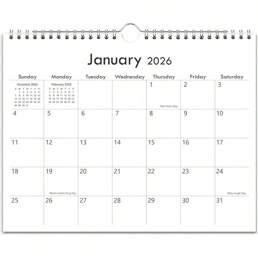 2026 Calendar 2026 2027 Wall Calendar From January 2026 June 2027