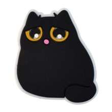 12Pcs Cute Black Cat Series Shoe Charms For Sandals, PVC Shoe Decorations Accessories For Christmas, Birthday, Party, Gift Shoes Pins For Teens Men Women And Adults