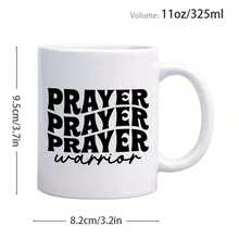 1pc "Halloween Theme Ceramic Mug" Mug, Coffee Cup, Tea Cup 11oz And 15oz "Halloween Frozen Season" Pattern, The Best Halloween Holiday Gift For Friends And Family, High Temperature Resistant, Machine - trắng - Xem 8