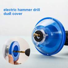 1 Heavy-Duty Dust-Collecting Drilling System With A Transparent Dome Cover And Color-Coded Connectors – Compatible With Cordless Drills, Impact Drivers, And Hammer Drills – A Dust-Reducing, Safety-Enhancing, And Efficient Cleaning Dust Collection Accessory (Drilling Dust Cover) – Designed With A Plastic Casing, Central Dome, And Dust Collection Bowl, Suitable For Dust And Tools (Available In Multiple Colors), Spring Summer Picks, Brides Maid Gifts, Room, Bedroom Decor, Bedroom Decor, Beach, Travel, For Men, For Women, Vacation,Women's Day,Travel Essentials,Wedding Favours,Y2k,Bedroom,Car Accessories Women,Kitchen Decor,Beach,Summer,Vacation,Holiday,Travel Essential,Going Out Tops,Household Items - Multicolor - View 2
