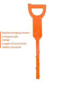 Creative Drain Cleaner Hook, Hair Remover For Sink, Bathtub, Shower, Bathroom And Kitchen Drain Clog Remover, Household Cleaning Tool - Multicolor - View 14