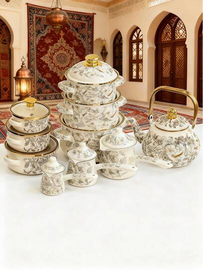 1 Set Of Ins-Style Dragonfly Pattern Kitchen & Outdoor Cookware With Coffee Drip Pot And Coffee Kettle. Suitable For Stoves And Fireplaces, It Fits Home Kitchens, Outdoor Camping And Picnic Scenarios. The Portable Design Can Be Used As A Water Kettle, Teapot Or Coffee Pot, Making It An Excellent Gift For Relatives And Friends.