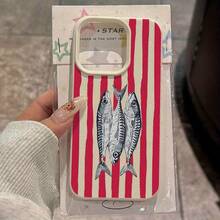 Funda de teléfono móvil de TPU de alta calidad que es resistente a las manchas, duradera y resistente a impactos, con diseño simple, tres sardinas rojas gruesas, funda de teléfono móvil creativa personalizada y a la moda, protección a prueba de golpes y caídas, es para  17.17 Pro...17 Pro Max...17 Agua. 16.16 Pro...16 Pro Máx.16 más.. 15.15 Pro Max...15 Pro...15 más.. 14.14 Pro...14 más..14 Pro Max... 13.13 Pro...13 Pro Max...12.12 Pro...12 Pro Max...11.11 Pro...11 Pro Máx.XR.X.XS.XS máx.Se.MiNi La elección ideal.Es un excelente regalo para familiares, amigos o socios durante las vacaciones. - Multicolor 1664 - Ver 12