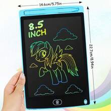 RSP 6.5"/8.5"/10"/12" LCD彩色繪圖與書寫平板，魔法塗鴉板，計數黑板，蒙特梭利學習教育玩具，適合3-8歲男孩與女孩，聖誕節/萬聖節/生日禮物，返校用品 - 彩色 - 查看 31