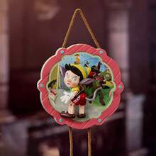 Miniso Caja ciega de la serie de cordones retro de Pinocho de Disney - Diseño de estilo retro clásico, desbloqueo aleatorio de varios cordones de Pinocho (1 pieza enviada al azar) - Multicolor - Ver 4