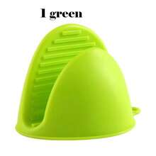 1pc Microwave Oven Thermal Insulation Clip, Kitchen Silicone Thermal Insulation Gloves, Silicone Mini Anti-Scalding Bowl Clip, Bowl Clip Dish Clip - Multicolor - View 12