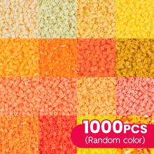 Conjunto de 1000 peças de contas fusíveis de 2,6 mm em saquinhos/garrafas, contas fusíveis 3D pixeladas para decoração de artesanato, quebra-cabeças DIY, presentes de Natal, aniversário e Halloween, conjunto de recarga de contas fusíveis em cores sortidas. - soletrar doudou - Ver 5