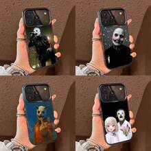 Funda de teléfono C-Corey T-Taylor para 17,16,15,14,13,12,11,Pro,Max,Plus,E, cubierta de TPU negra - Z1 - Ver 1