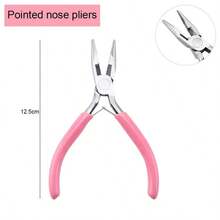 SMI Fine 珠宝制作钳子工具套装，包括尖嘴钳/链嘴钳/圆嘴钳和剪线钳，用于珠宝维修 - 尖嘴鉗 - 查看 15