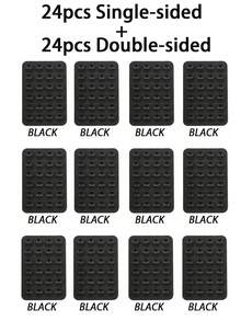 1/2/3/4/5pcs Silicone Suction Cup Phone Holder, No Residue, Universal Selfie Video Stand For IPhone/Android, Fashionable Desktop Accessory - Gift For Friends And Lovers