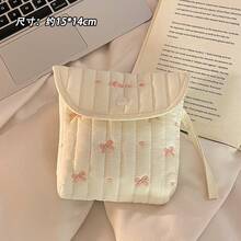 Sanitary Napkin Storage Bags - Small Black Bow - View 6
