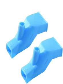 1pc/2pcs/3pcs Silicone Faucet Extender - Splash-Proof, Hose Adapter For Bathroom & Kitchen Sinks - Available In Blue, Green, Pink - Multicolor - View 6