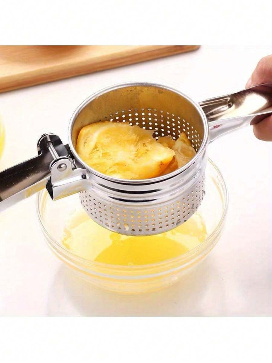 Stainless Steel Potato Machine For Potato Fruit Vegetable Juicer Presser Potato Mashers Ricers Kitchen Cooking Tools - Silver - View 1