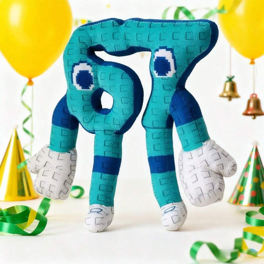Peluche,Steal A Brainrot Plush Toys, 9.8 Inch Adorable Brainrot 67 ...