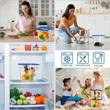 8 Pack 4 Qt Clear Food Storage Container With Handles And Lid Commercial Grade Square Food Storage Containers With Lids Polycarbonate Storage Container For Home Kitchen Restaurant - mặc định - Xem 6