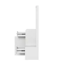 Hall Trees - White + Particle Board - View 11