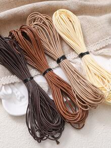 beadia 10米 0.8/1.0/1.5毫米 蜡绳/线 - 卡其色、米色、深棕色、咖啡色,DIY项链手链饰品制作配件,DIY手工工具缝纫线,编织线,多种颜色可选,耐用DIY项链绳和饰品制作线 - 蠟線 - 查看 6