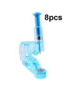 2/15pcs Disposable Ear Piercing Gun Kit - Crystal Earring Piercing Machine With Studs, Nose Lip Body Jewelry Piercing Tool, Disposable Household Ear Piercing Tool Piercing Hole Gun