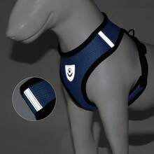 Essential For Pet Outings! Universal Chest Harness For Dogs And Cats, The Mesh Design Is Super Breathable. - 紅色 - 查看 3