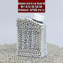 塑料弹力球，橙色塑料弹力球，银色加重塑料弹力球，瓶装包装，缓冲更耐用 - 彩色 - 查看 6